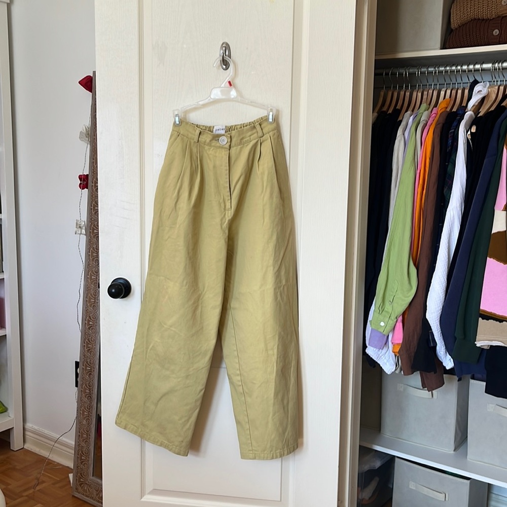 Boheme Trousers in Matcha